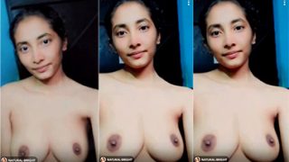 Beautiful Slim Girlfriend Showing Big Ass Fucking