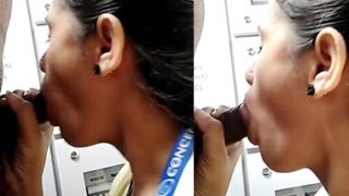 Cheater Bhabhi Blowjob Doggy Style Pussy Fuck With Colleague
