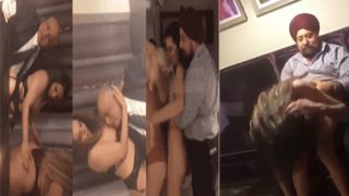 Indian Rich Punjabi NRI Businessmen Dirty Party Viral Video