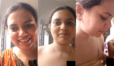 Desi Hot Couple Enjoying Giving Blowjob On Video Call