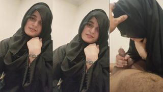Indian Desi Hijabi Girl Sucking Bf Big Black Dick Porn