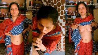 Desi Wife Affair Sucking Dick – With Sexy Expression Fucking