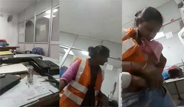 Tamil Mallu Maid Aunty – Fuck By Manager In Office Captured
